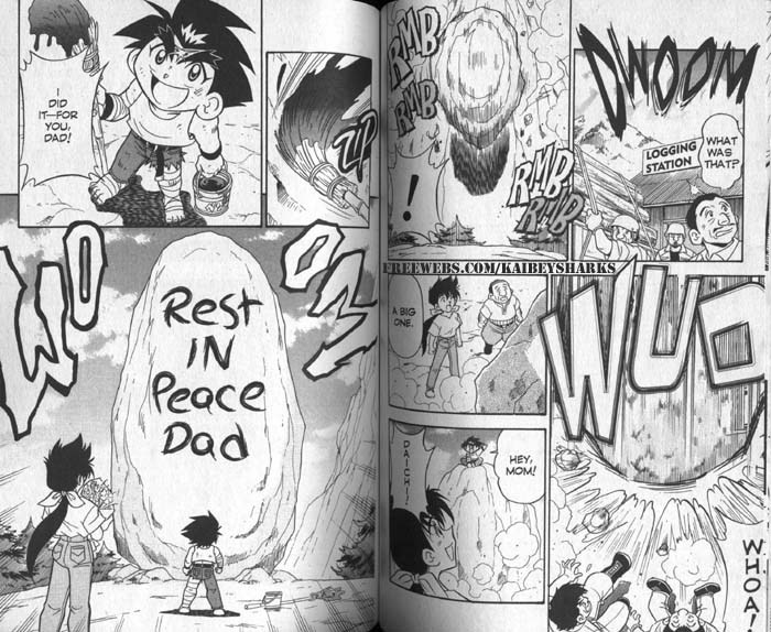 Bakuden Shoot Beyblade Chapter 6.1-1 page 3 - Vol.6 Chapter 1.1