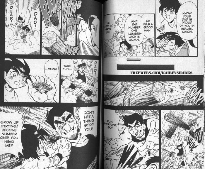 Bakuden Shoot Beyblade Chapter 6.1-1 page 4 - Vol.6 Chapter 1.1