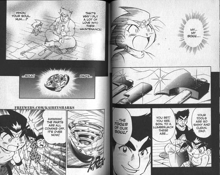 Bakuden Shoot Beyblade Chapter 6.1-2 page 12 - Vol.6 Chapter 1.2