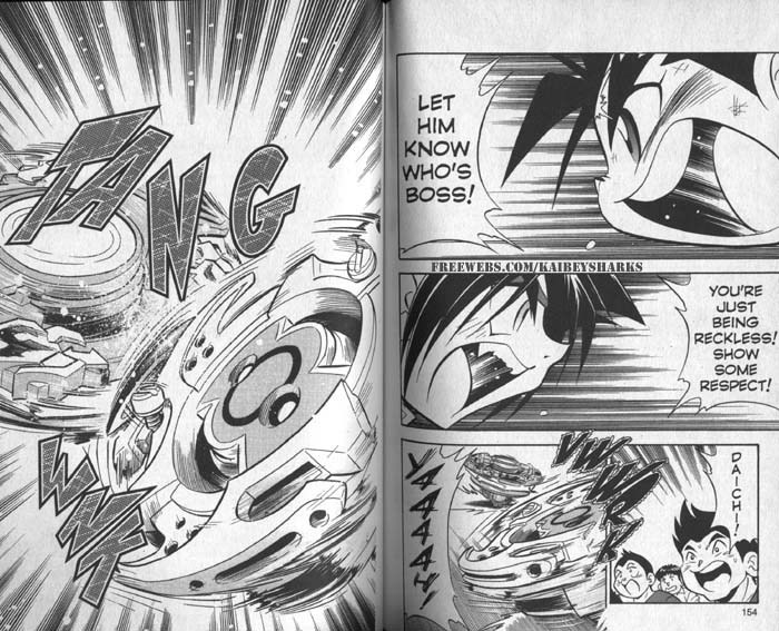 Bakuden Shoot Beyblade Chapter 6.1-2 page 14 - Vol.6 Chapter 1.2