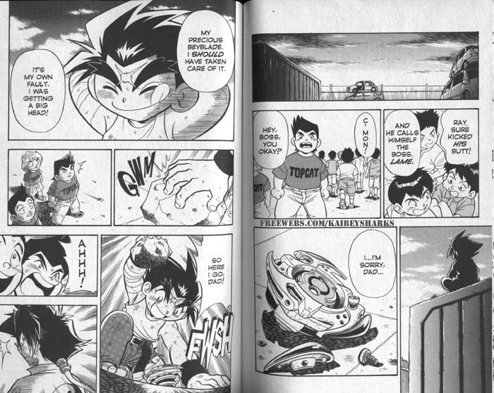 Bakuden Shoot Beyblade Chapter 6.1-2 page 15 - Vol.6 Chapter 1.2