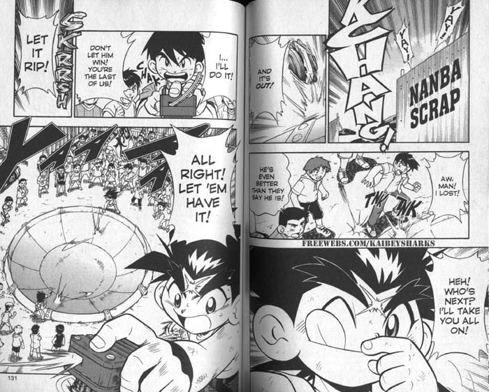 Bakuden Shoot Beyblade Chapter 6.1-2 page 2 - Vol.6 Chapter 1.2