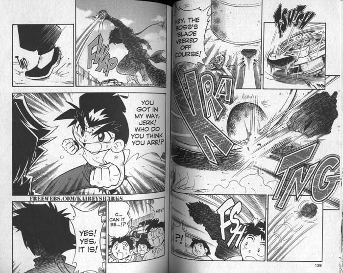 Bakuden Shoot Beyblade Chapter 6.1-2 page 6 - Vol.6 Chapter 1.2