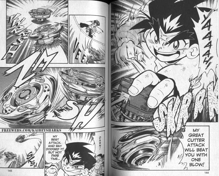 Bakuden Shoot Beyblade Chapter 6.1-2 page 9 - Vol.6 Chapter 1.2