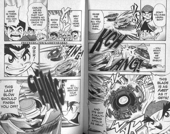Bakuden Shoot Beyblade Chapter 6.1-3 page 11 - Vol.6 Chapter 1.3