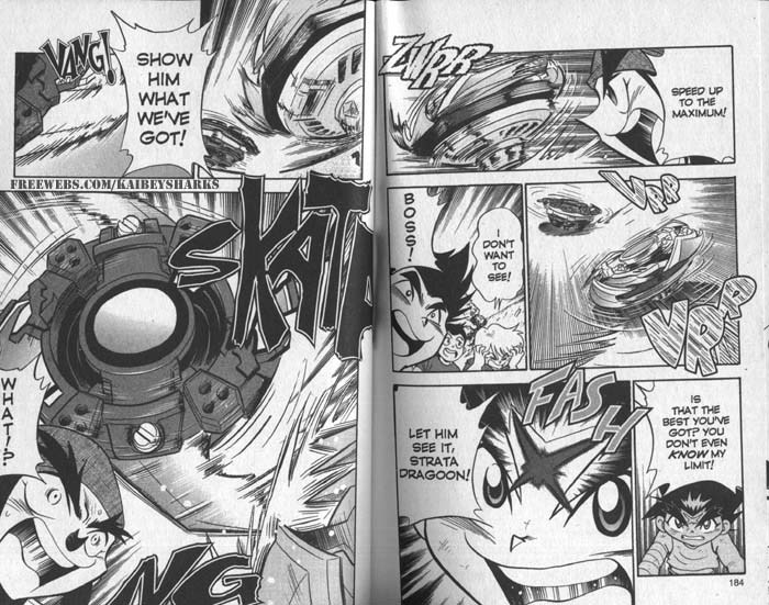 Bakuden Shoot Beyblade Chapter 6.1-3 page 12 - Vol.6 Chapter 1.3