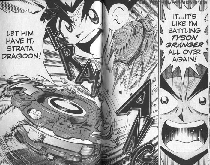 Bakuden Shoot Beyblade Chapter 6.1-3 page 14 - Vol.6 Chapter 1.3