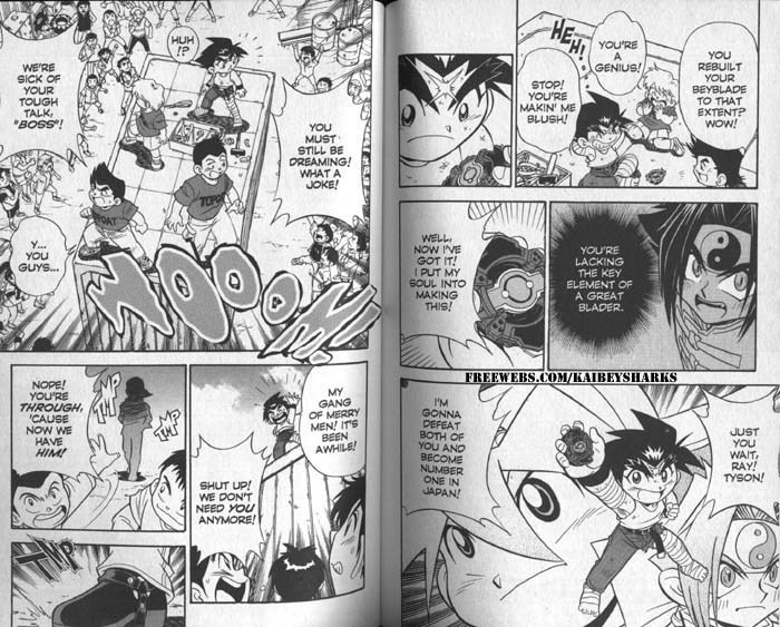 Bakuden Shoot Beyblade Chapter 6.1-3 page 2 - Vol.6 Chapter 1.3