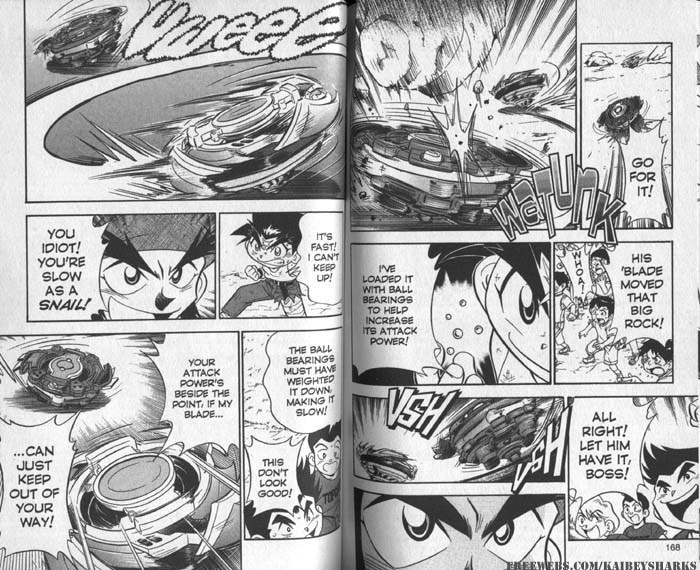 Bakuden Shoot Beyblade Chapter 6.1-3 page 4 - Vol.6 Chapter 1.3