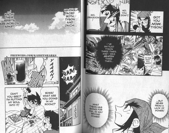 Bakuden Shoot Beyblade Chapter 6.1-3 page 6 - Vol.6 Chapter 1.3