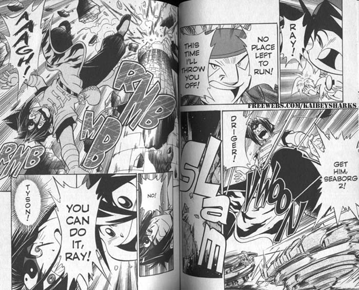 Bakuden Shoot Beyblade Chapter 6.1 page 18 - Vol.6 Chapter 1