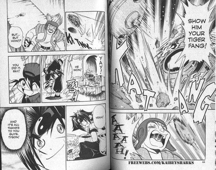 Bakuden Shoot Beyblade Chapter 6.1 page 20 - Vol.6 Chapter 1