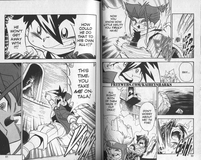 Bakuden Shoot Beyblade Chapter 6.1 page 23 - Vol.6 Chapter 1