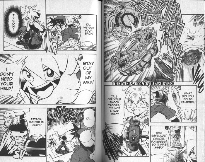 Bakuden Shoot Beyblade Chapter 6.1 page 26 - Vol.6 Chapter 1