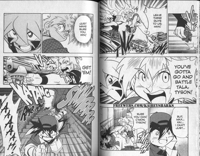 Bakuden Shoot Beyblade Chapter 6.1 page 27 - Vol.6 Chapter 1