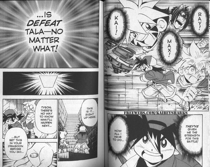 Bakuden Shoot Beyblade Chapter 6.1 page 28 - Vol.6 Chapter 1