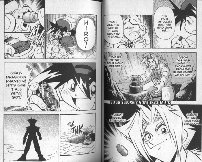 Bakuden Shoot Beyblade Chapter 6.1 page 29 - Vol.6 Chapter 1