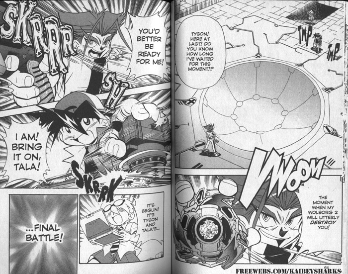 Bakuden Shoot Beyblade Chapter 6.1 page 30 - Vol.6 Chapter 1