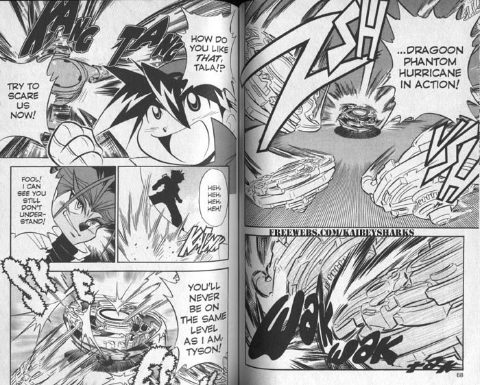 Bakuden Shoot Beyblade Chapter 6.1 page 32 - Vol.6 Chapter 1