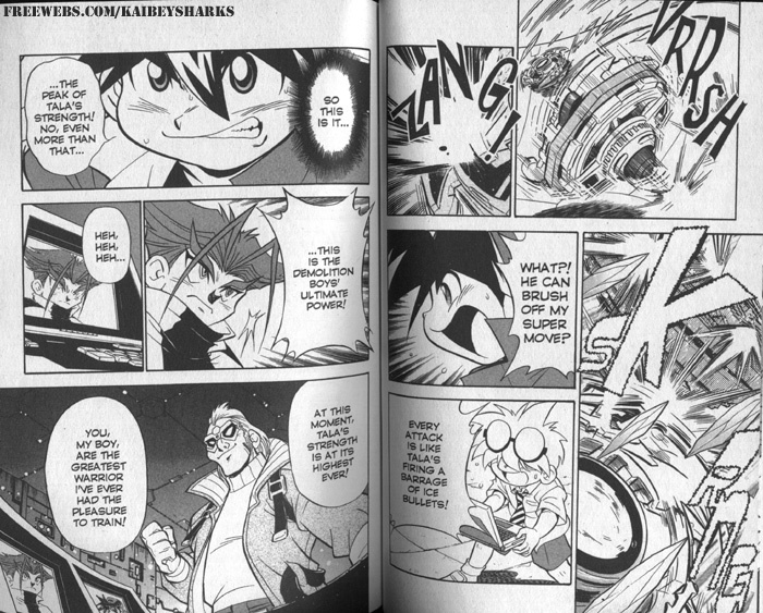 Bakuden Shoot Beyblade Chapter 6.1 page 33 - Vol.6 Chapter 1