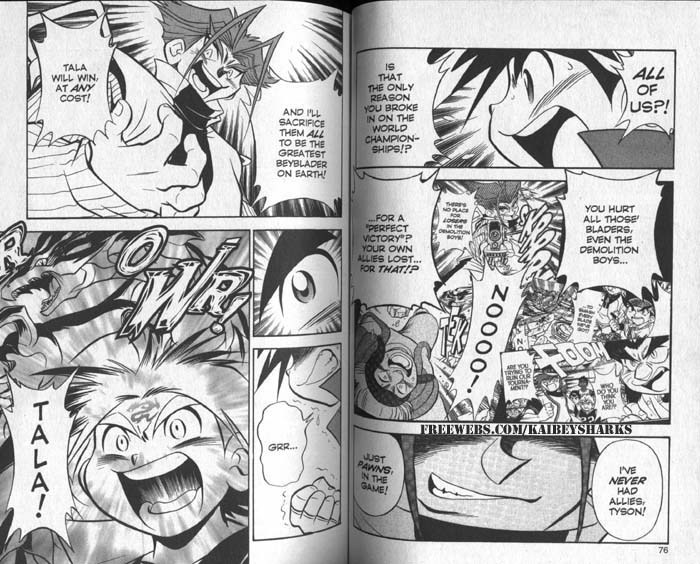 Bakuden Shoot Beyblade Chapter 6.1 page 35 - Vol.6 Chapter 1