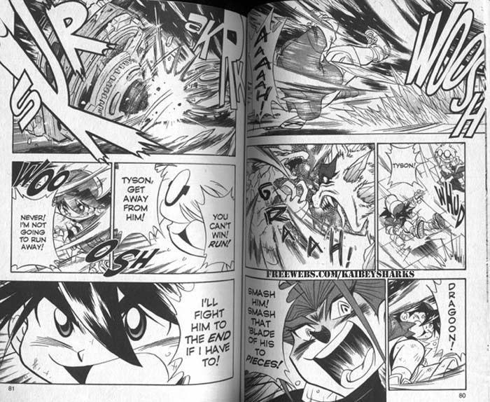 Bakuden Shoot Beyblade Chapter 6.1 page 37 - Vol.6 Chapter 1