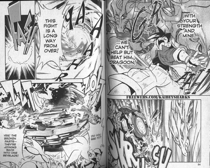 Bakuden Shoot Beyblade Chapter 6.1 page 39 - Vol.6 Chapter 1