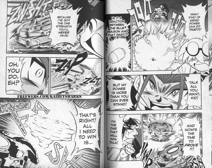 Bakuden Shoot Beyblade Chapter 6.1 page 40 - Vol.6 Chapter 1