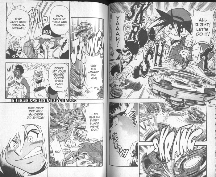 Bakuden Shoot Beyblade Chapter 6.1 page 6 - Vol.6 Chapter 1