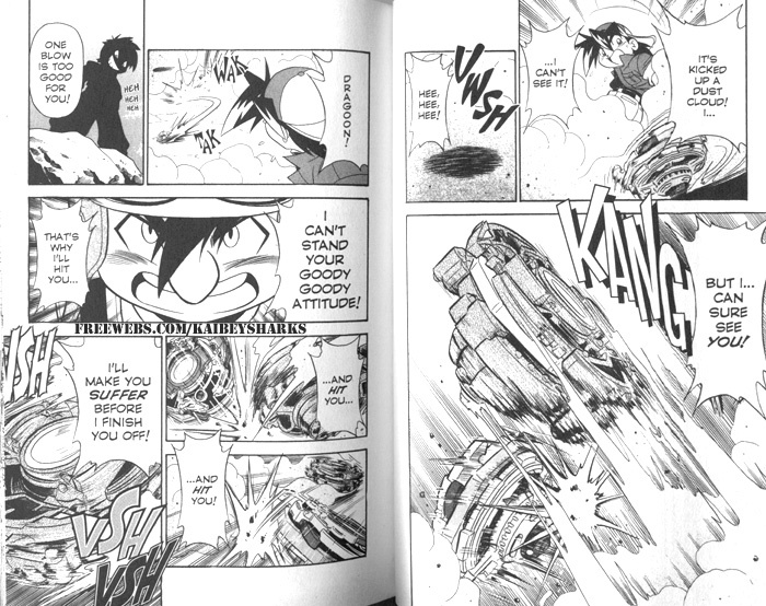 Bakuden Shoot Beyblade Chapter 6.1 page 9 - Vol.6 Chapter 1