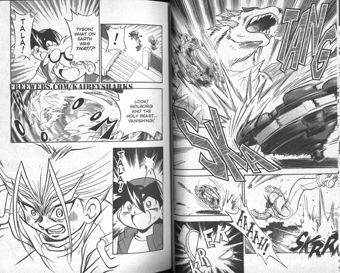 Bakuden Shoot Beyblade Chapter 7.1 page 10 - Vol.7 Chapter 1