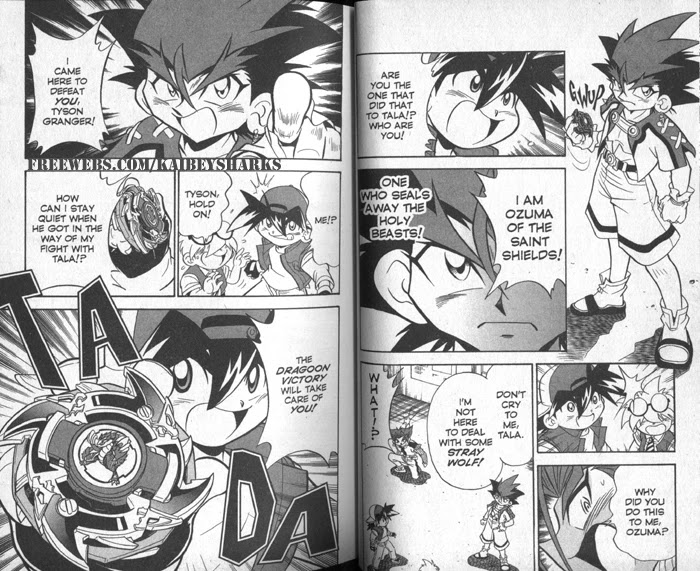 Bakuden Shoot Beyblade Chapter 7.1 page 11 - Vol.7 Chapter 1