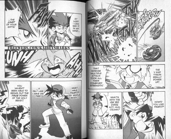 Bakuden Shoot Beyblade Chapter 7.1 page 13 - Vol.7 Chapter 1
