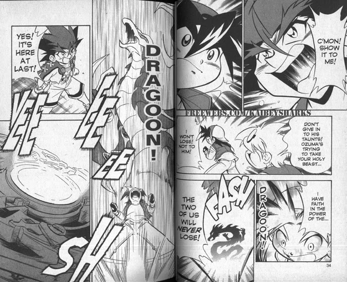 Bakuden Shoot Beyblade Chapter 7.1 page 16 - Vol.7 Chapter 1