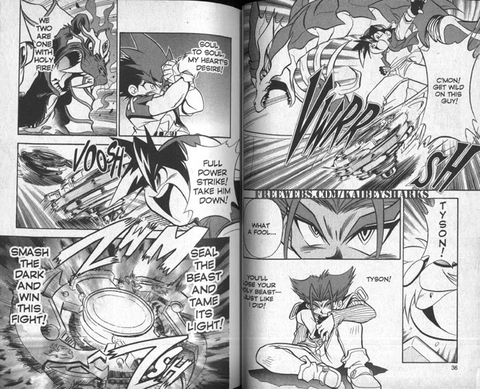 Bakuden Shoot Beyblade Chapter 7.1 page 17 - Vol.7 Chapter 1