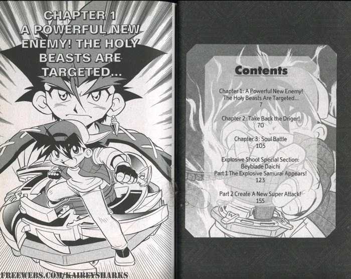 Bakuden Shoot Beyblade Chapter 7.1 page 2 - Vol.7 Chapter 1