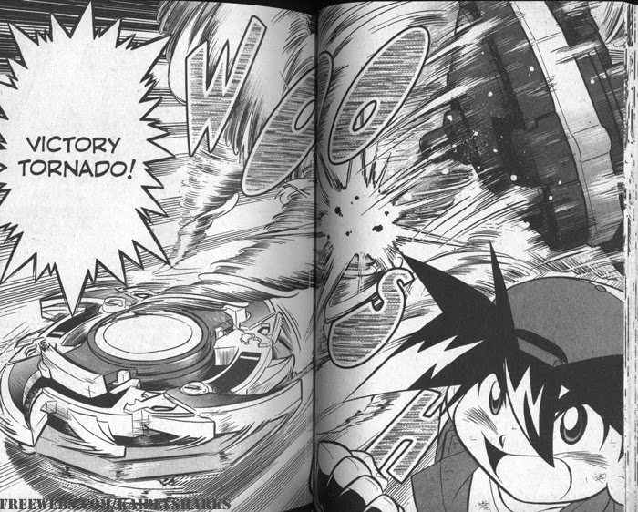 Bakuden Shoot Beyblade Chapter 7.1 page 22 - Vol.7 Chapter 1