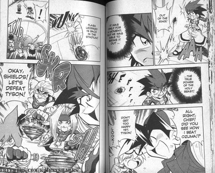 Bakuden Shoot Beyblade Chapter 7.1 page 23 - Vol.7 Chapter 1