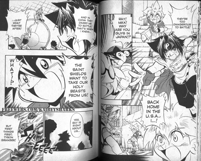 Bakuden Shoot Beyblade Chapter 7.1 page 25 - Vol.7 Chapter 1