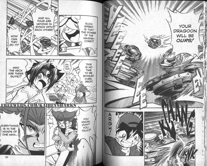 Bakuden Shoot Beyblade Chapter 7.1 page 26 - Vol.7 Chapter 1