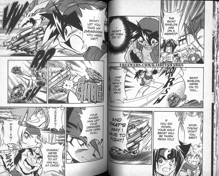 Bakuden Shoot Beyblade Chapter 7.1 page 28 - Vol.7 Chapter 1