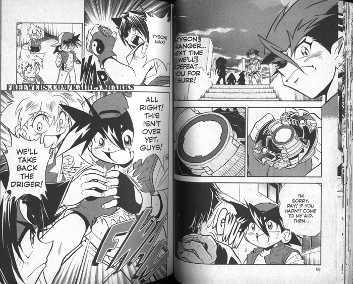 Bakuden Shoot Beyblade Chapter 7.1 page 33 - Vol.7 Chapter 1