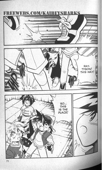 Bakuden Shoot Beyblade Chapter 7.1 page 34 - Vol.7 Chapter 1