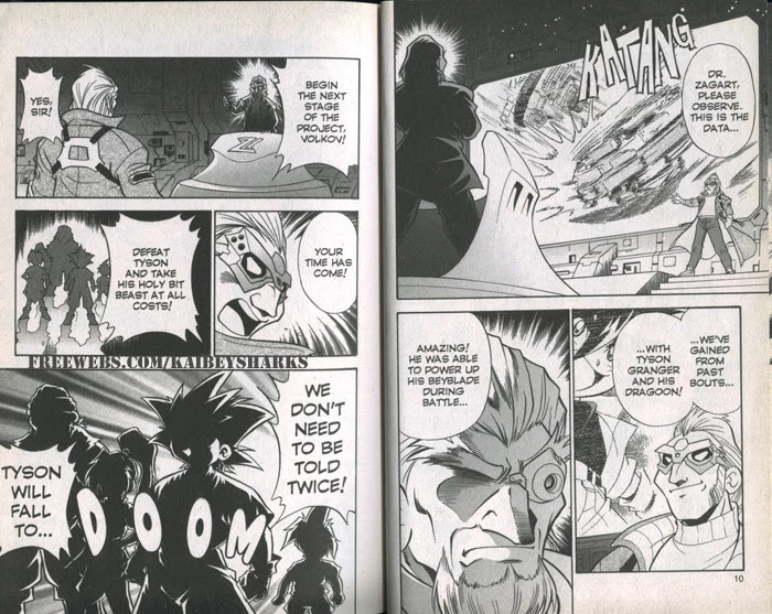 Bakuden Shoot Beyblade Chapter 7.1 page 4 - Vol.7 Chapter 1