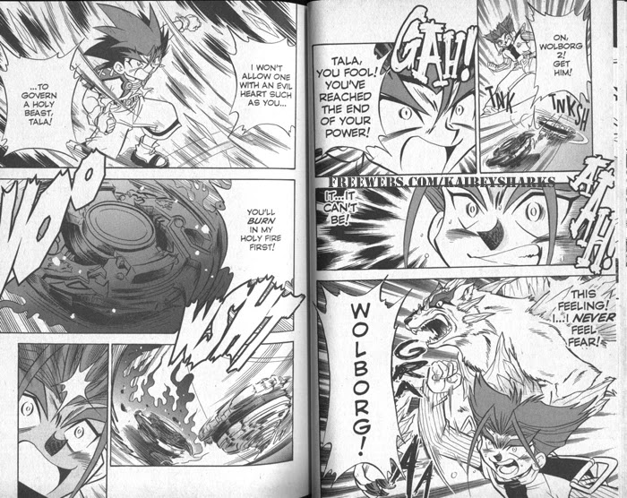 Bakuden Shoot Beyblade Chapter 7.1 page 9 - Vol.7 Chapter 1