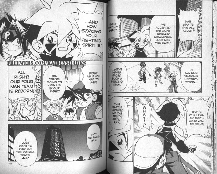 Bakuden Shoot Beyblade Chapter 7.2 page 16 - Vol.7 Chapter 2