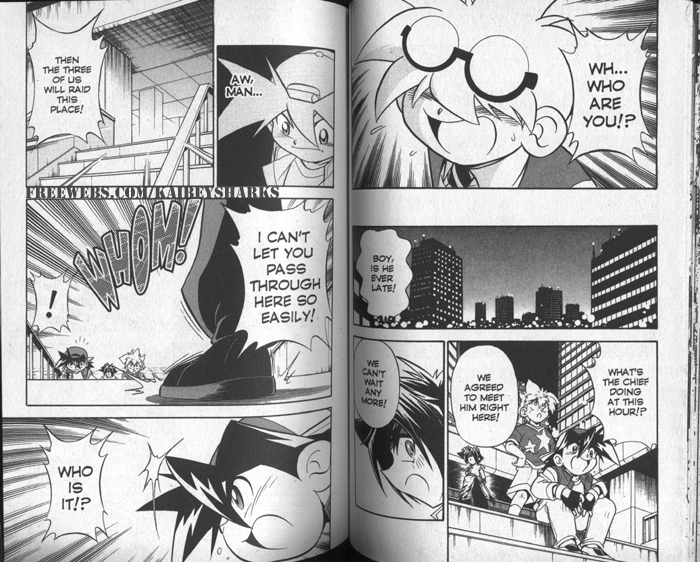 Bakuden Shoot Beyblade Chapter 7.2 page 5 - Vol.7 Chapter 2