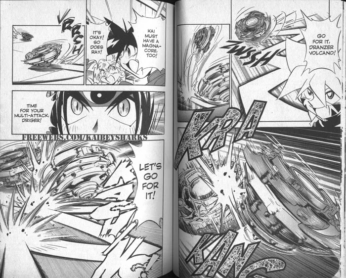 Bakuden Shoot Beyblade Chapter 7.2 page 8 - Vol.7 Chapter 2