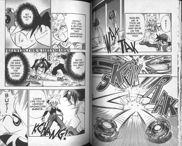 Bakuden Shoot Beyblade Chapter 7.2 page 9 - Vol.7 Chapter 2