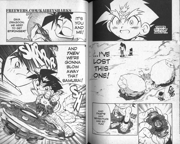 Bakuden Shoot Beyblade Chapter 7.3-5 page 16 - Vol.7 Chapter 3.5